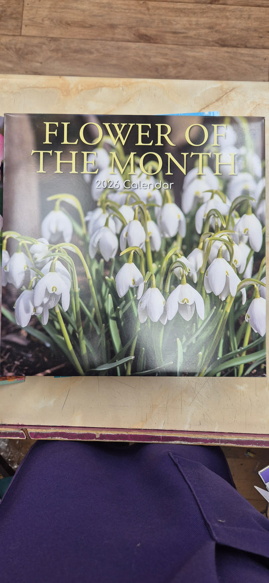 2026 Calendar Flower Of The Month