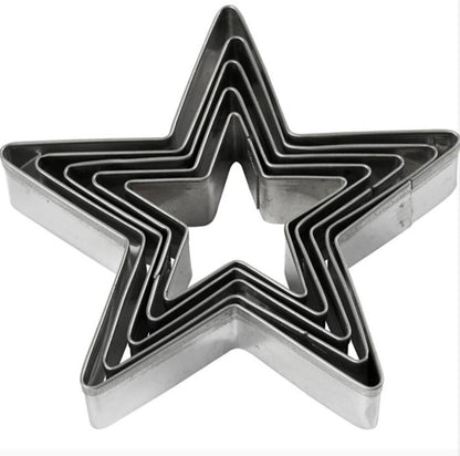 Star Cookie Cutters 5pk