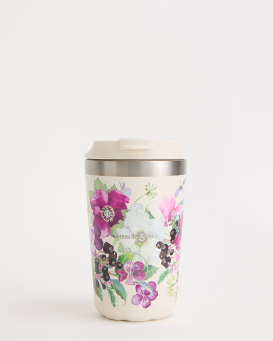 Chillys 340Ml Coffee Mug Winter Flowers - Emma Bridgewater