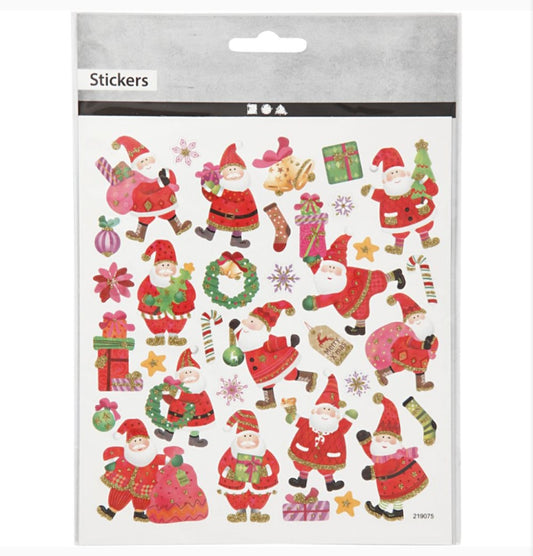 Christmas Stickers Father Christmas