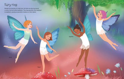 Sticker Dolly Dressing Dancing Fairies