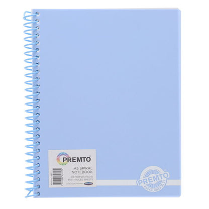 Premto Pastel A5 Spiral Notebook