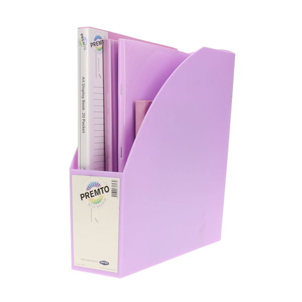 Premto Pastel Magazine Organizer Wild Orchid