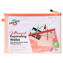 B4+ Pumpkin Ultramesh Expanding Wallet Pumpkin