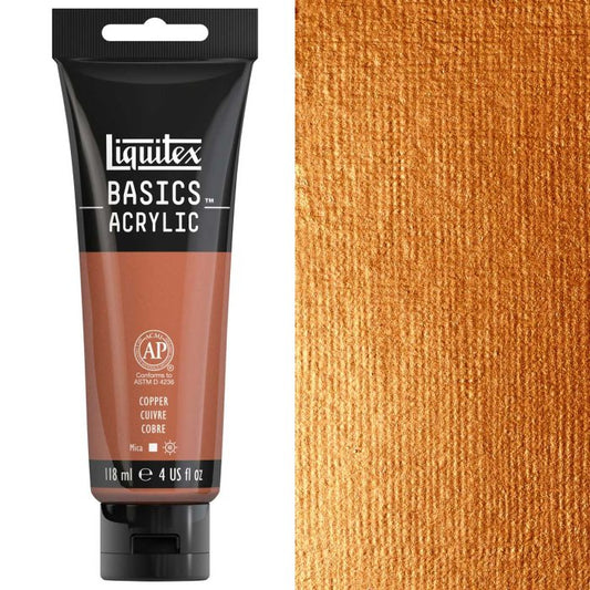 Liquitex Basics Acrylic 118Ml Copper