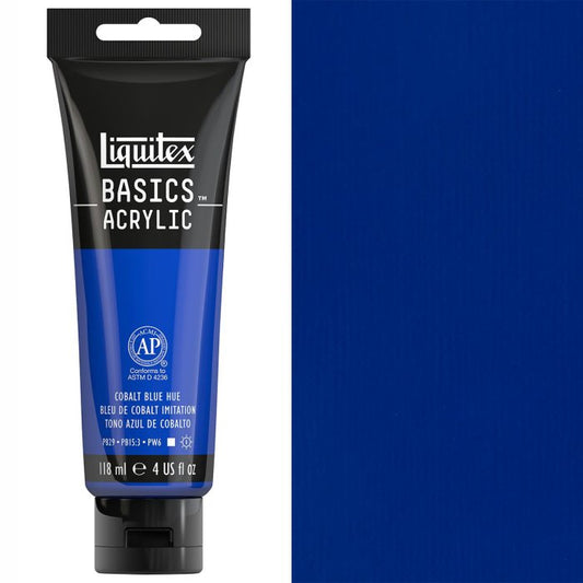 Liquitex Basics Acrylic 118Ml Cobalt Blue Hue