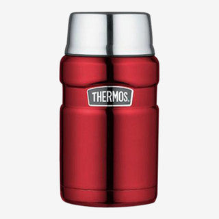 Thermos 0.7L Food Flask Cranberry Red