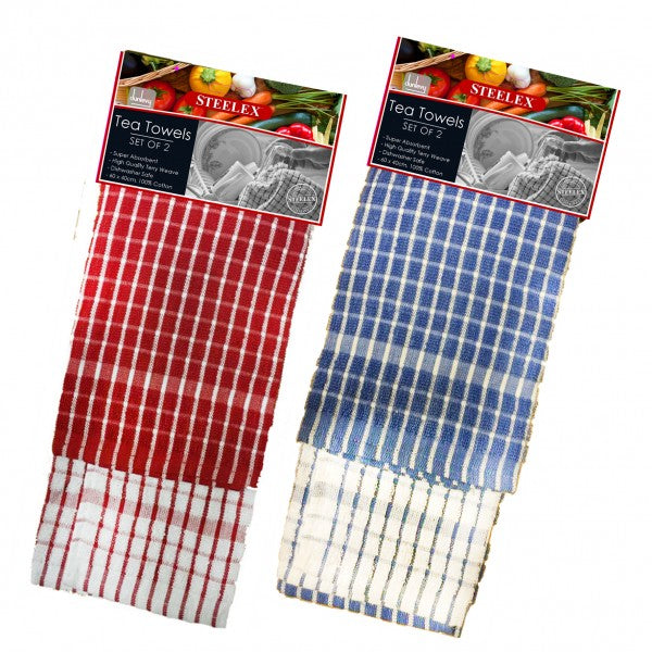 2Pk Cotton Tea Towels