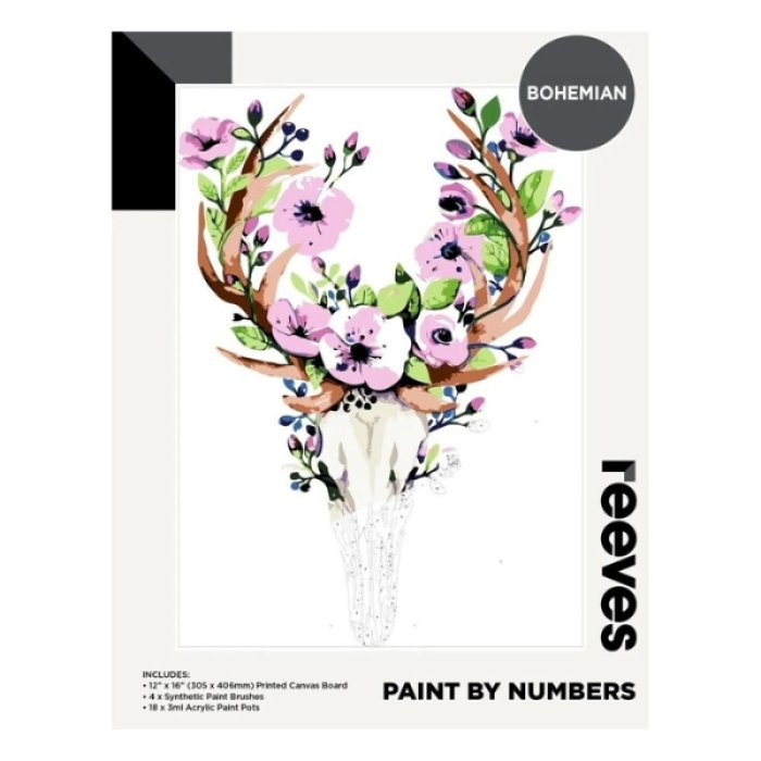 Reeves Paint by Numbers Bohemian