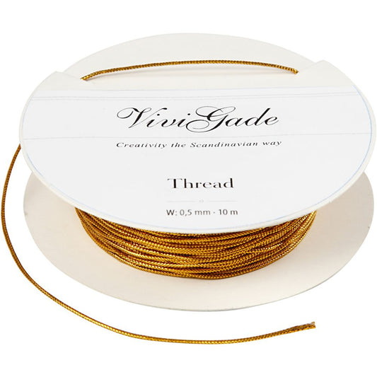 Thread Gold 0.5mm 10mt