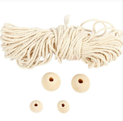 Mini Craft Kit Macrame Christmas Snowflakes