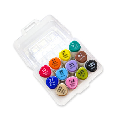 Elements 12pk Kroma Alcohol Markers With Storage Box