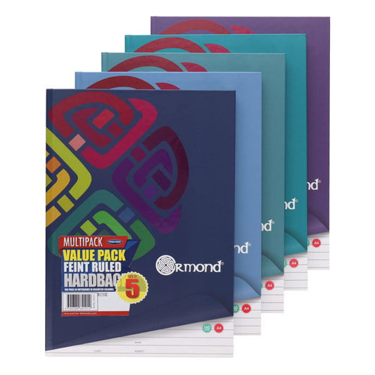 Ormond A4 Hardback 5pk