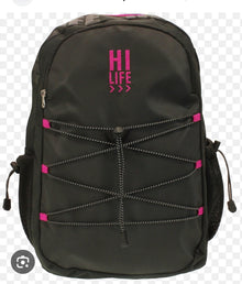 Backpack High Life Student Pink/Black