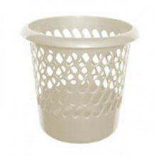 Waste Paper Basket Cream