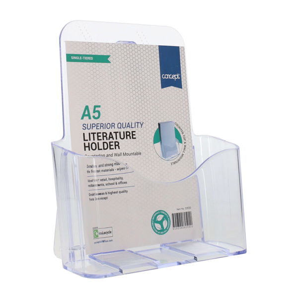A5 Literature Holder - Single Tier