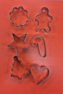 Xmas 6 Cookie Cutters La Cucine