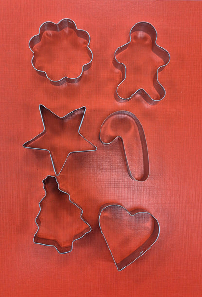 Xmas 6 Cookie Cutters La Cucine