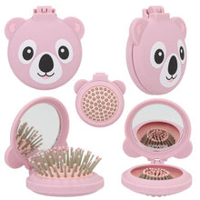Top Model Folding Hairbrush Animal Design