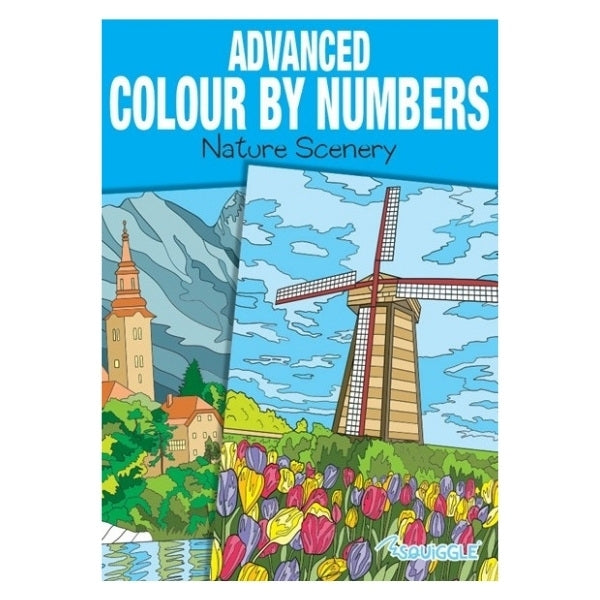 Squiggle Advanced Colour By Numbers