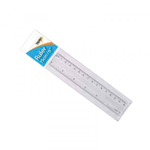6In/15Cm Plastic Ruler