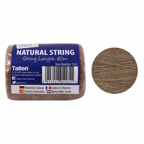 Natural String 60M Brown