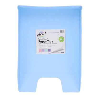 Premto A4 Paper Tray Cornflower Blue