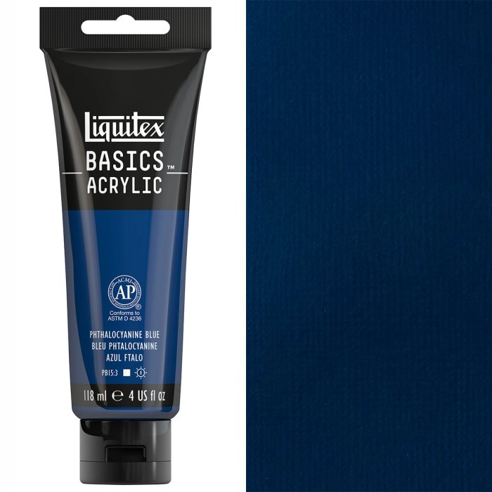 Liquitex Basics Acrylic118Ml Phthalo Blue