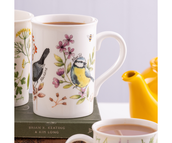 Mug Garden Birds