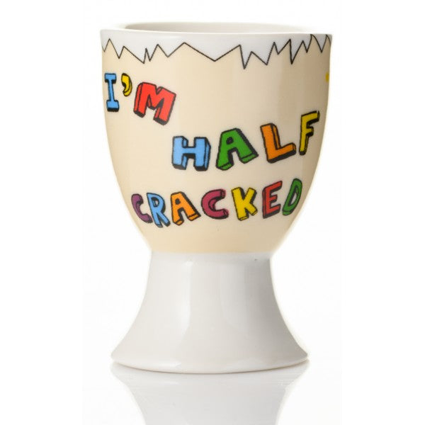 Egg Cup Half Cracked