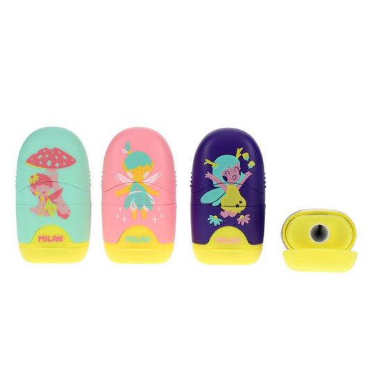 Milan Eraser & Sharpener Fairy Design