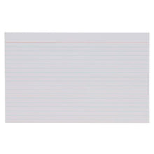 Record Cards 127x202mm White Lined