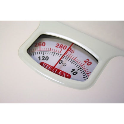 White Bathroom Scales Steelex