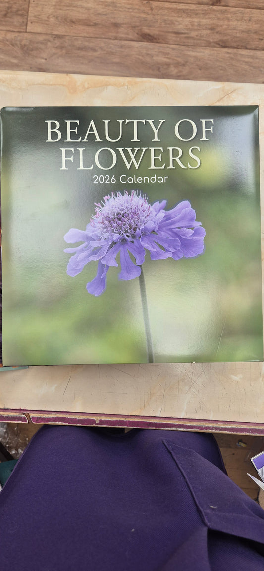 2026 Calendar Beauty of Flower