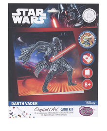 Darth Vader Card Crystal Art