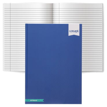 Concept Blue A4 Hard Back