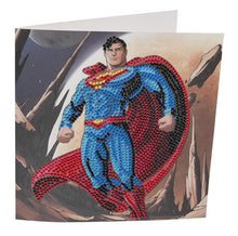 Superman Card Crystal Art