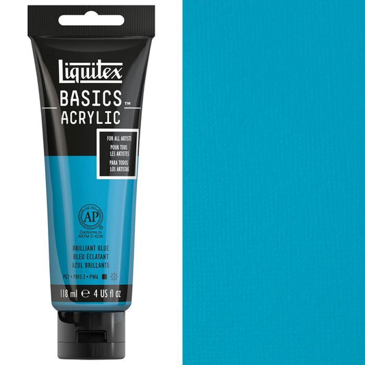 Liquitex Basics Acrylic 118ml Brilliant Blue