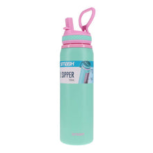 Smash 700ml Steel Sipper Bottle Green