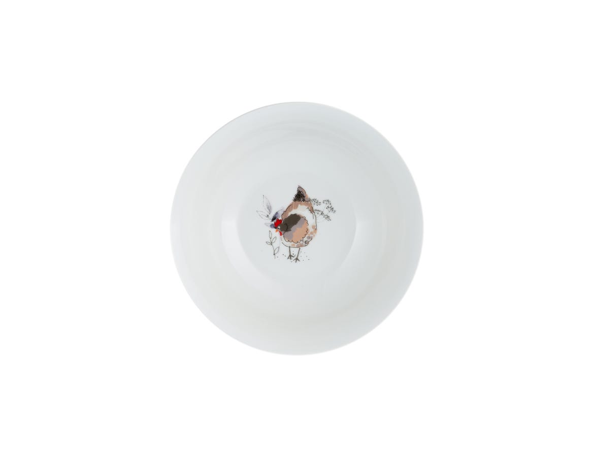 Country Hens Cereal Bowl 18cm