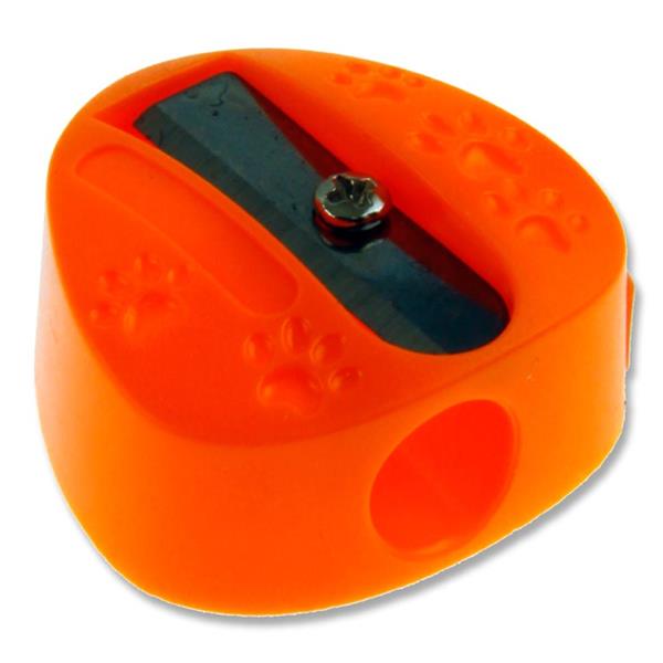 Single Sharpener Paw Print Design