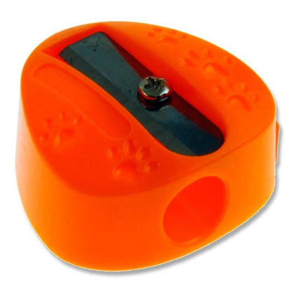 Single Sharpener Paw Print Design