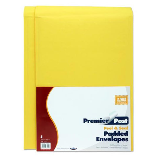 Padded Envelope Size J 2pk 320x455mm