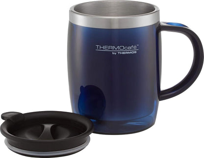 Thermocafe 450Ml Soft Touch Desk Mug Navy