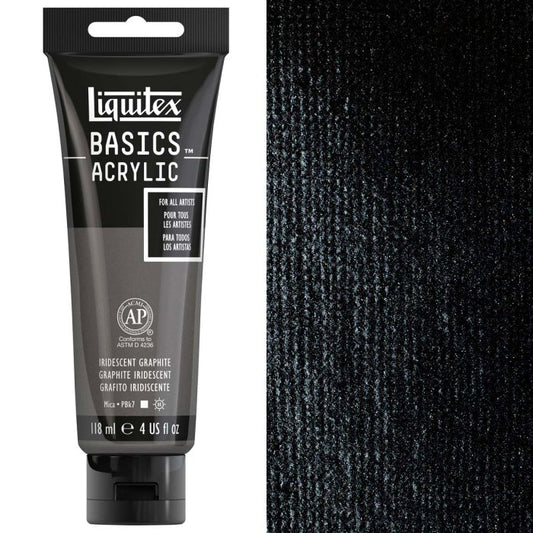 Liquitex Basics Acrylic 118ml Iridescent Graphite