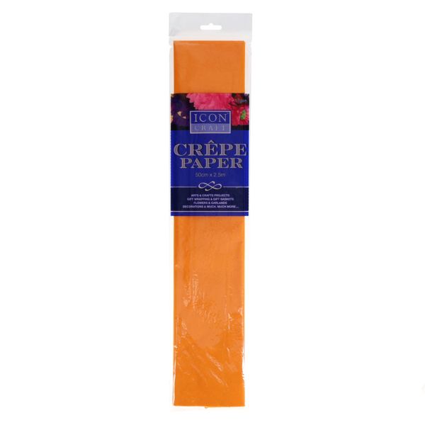 Icon Crepe Paper Orange