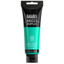 Liquitex Basics Acrylic 118Ml Metallic Aqua Green
