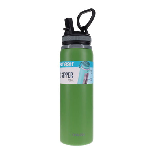 Smash 700ml Steel Sipper Bottle Camo