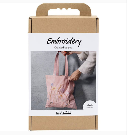 Embriodery Tote Bag Craft Kit