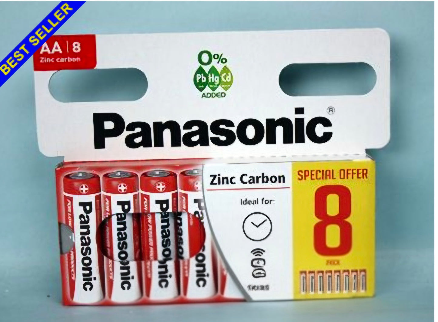 Panasonic Battery AA 8Pk